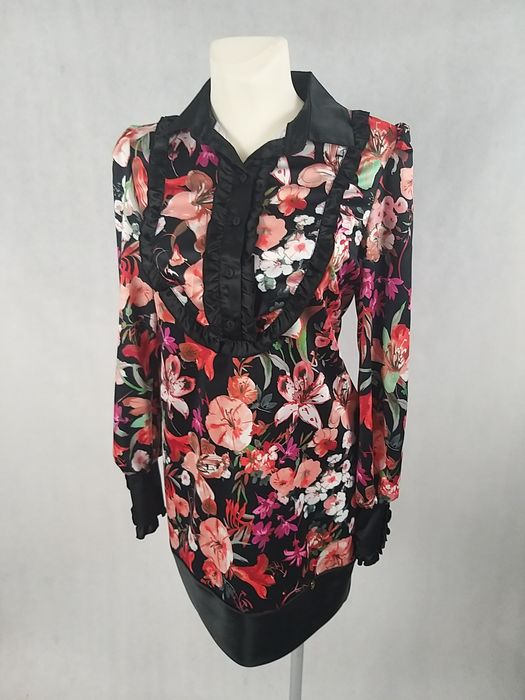 By o la la..! Suknia tunika kwiaty