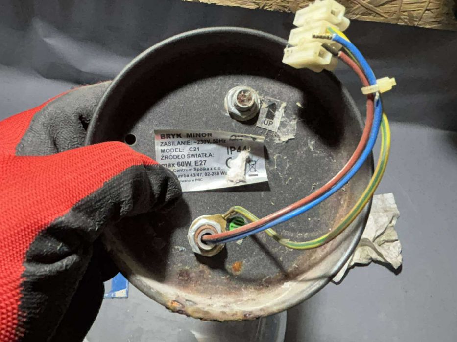 Lampa ogrodowa 2 sztuki Bryk Minor C21 na działkę pod altankę na ogród