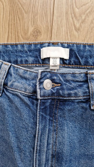 H&M 2 pary spodni dżinsowych rozmiar 42