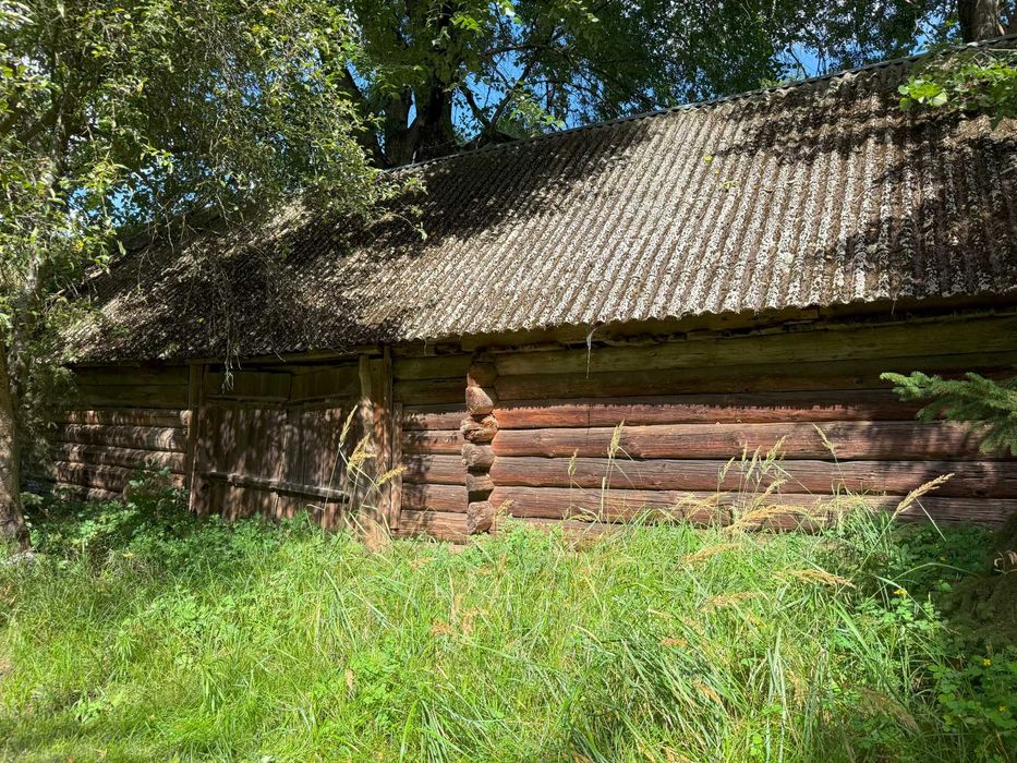 Stodola drewniana z bali do rozbiorki