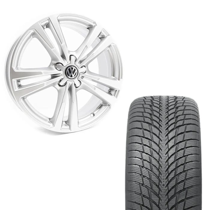 NOWE ORYGINALNE Felgi / Koła 18" - Volkswagen Golf Touran Passat T-Roc