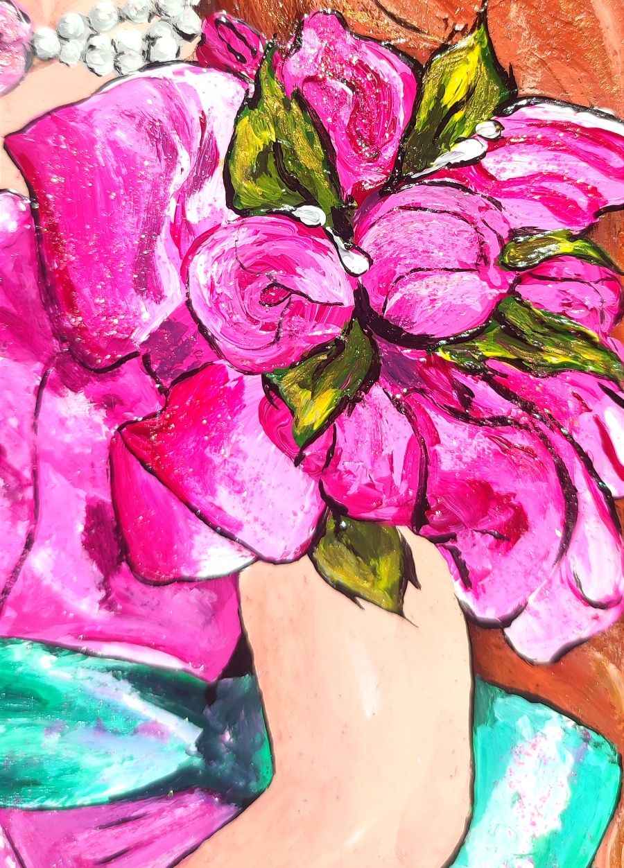 Барби Collectible Rose картина ручной работы