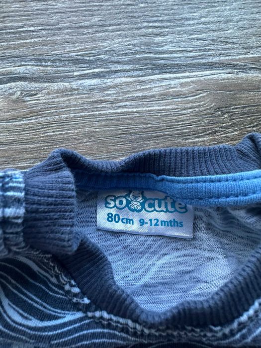 Zestaw Komplet So Cute dres dla chłopca dla dziecka w rozmiarze 80/86