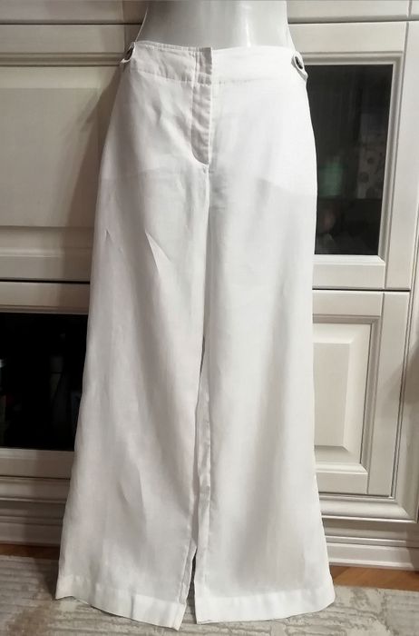 Брючки льняные 46-48р