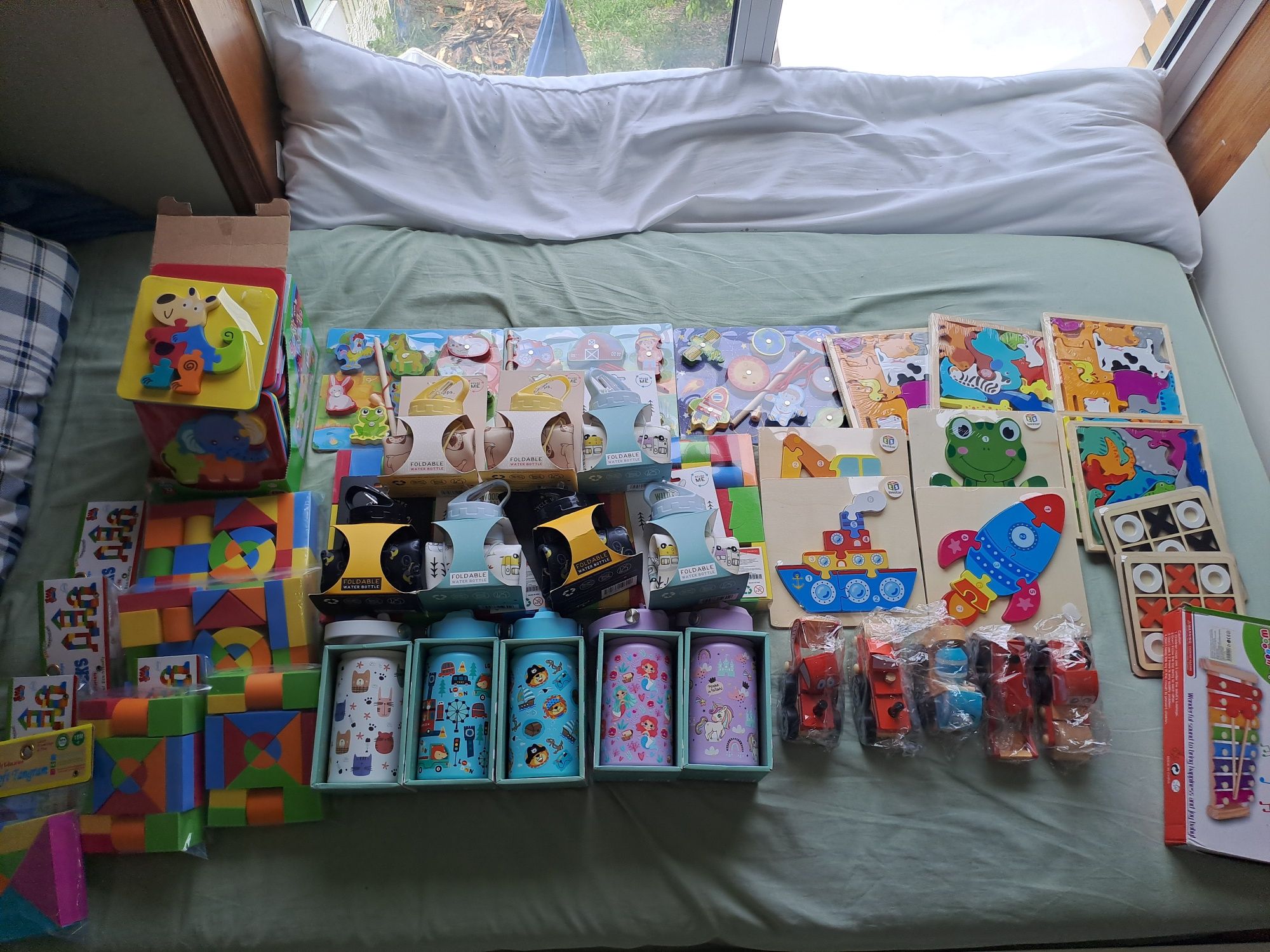 Lote de brinquedos infantis