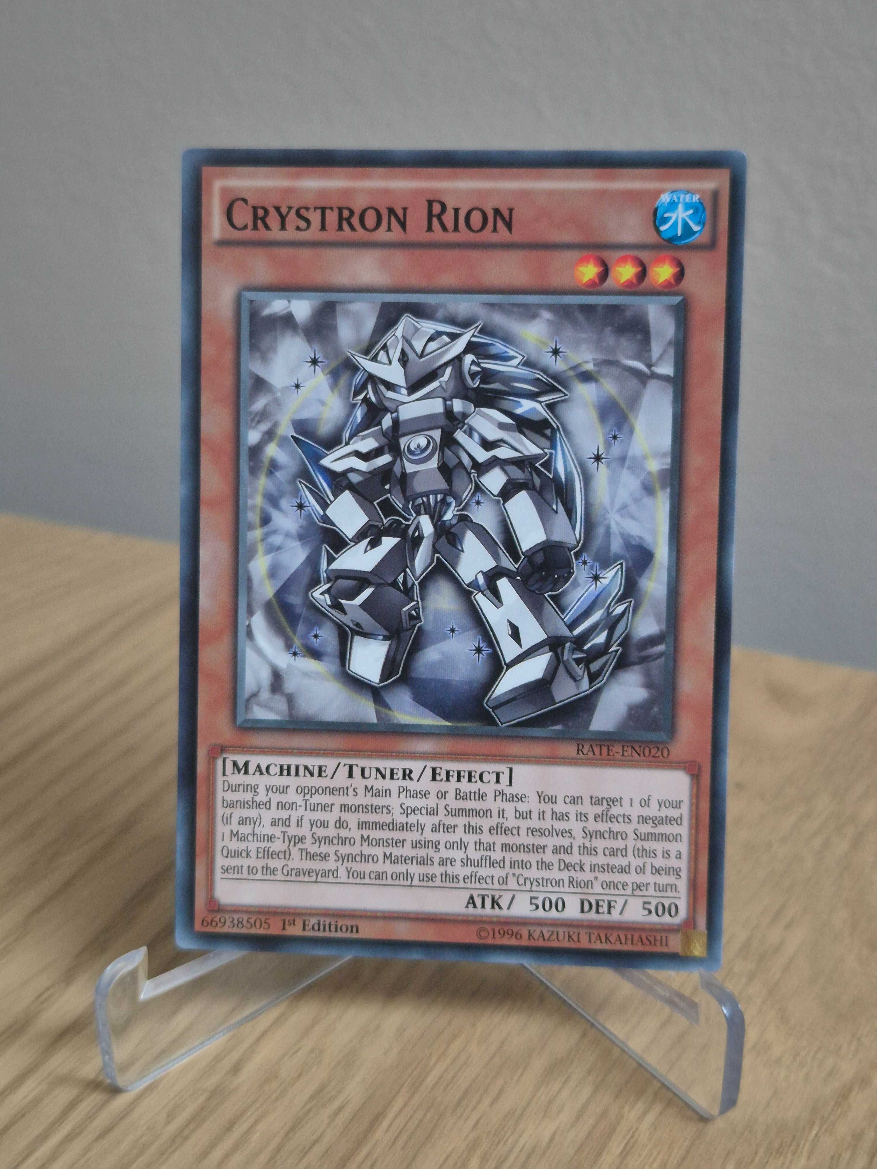 Karta Yu-Gi-Oh! TCG: Crystron Rion