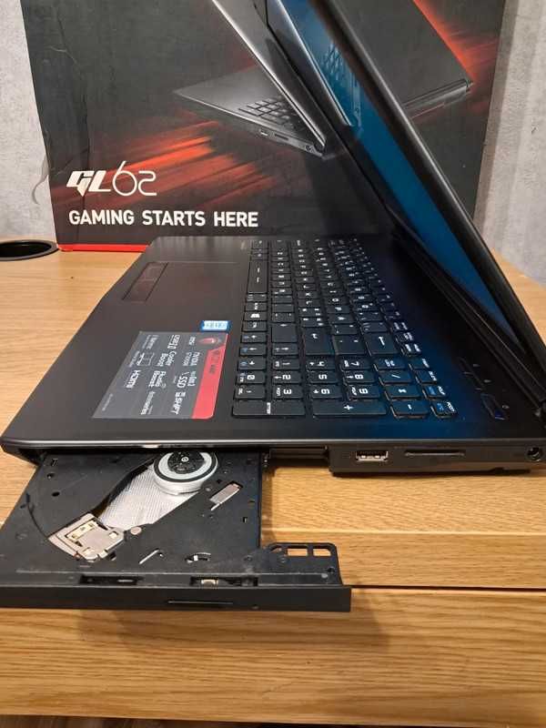 MSI GL62 6QD 15,6" Matt | i5-6gen | Nvidia GTX 950m | 8gb Ram