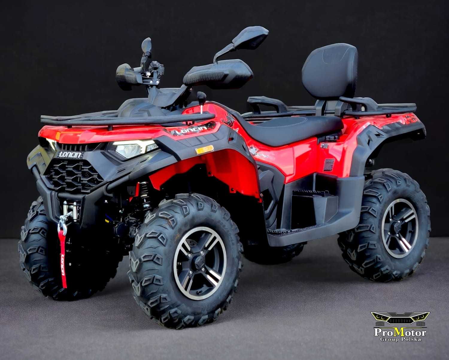 LONCIN XWOLF 550L EPS //  kufer pług / wspomaganie / ProMotor / 2024 /
