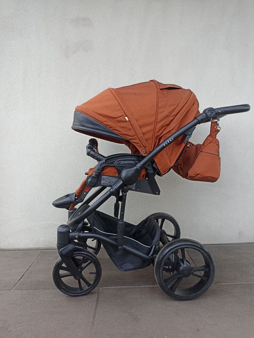 Wózek 3/1,4/1 Bebetto tito fotelik cybex cloud i size rozkladany
