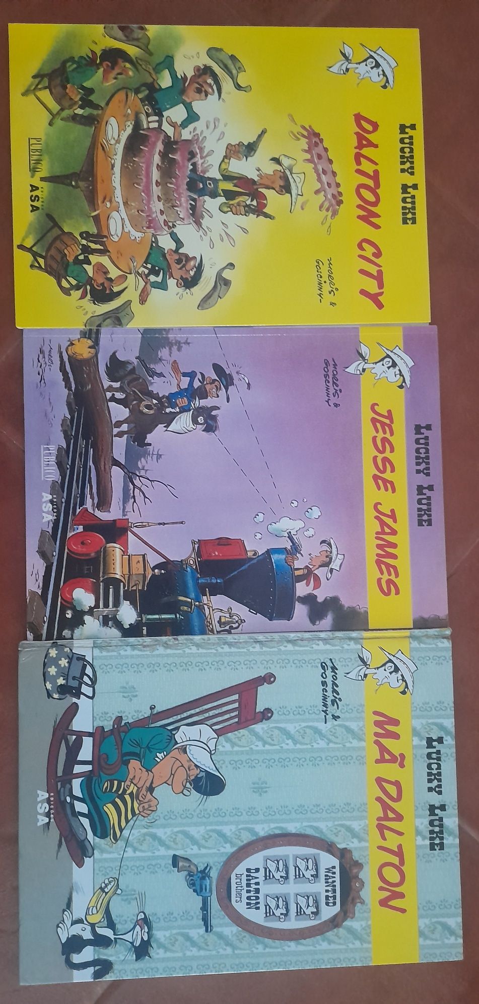 Livros Lucky Luke