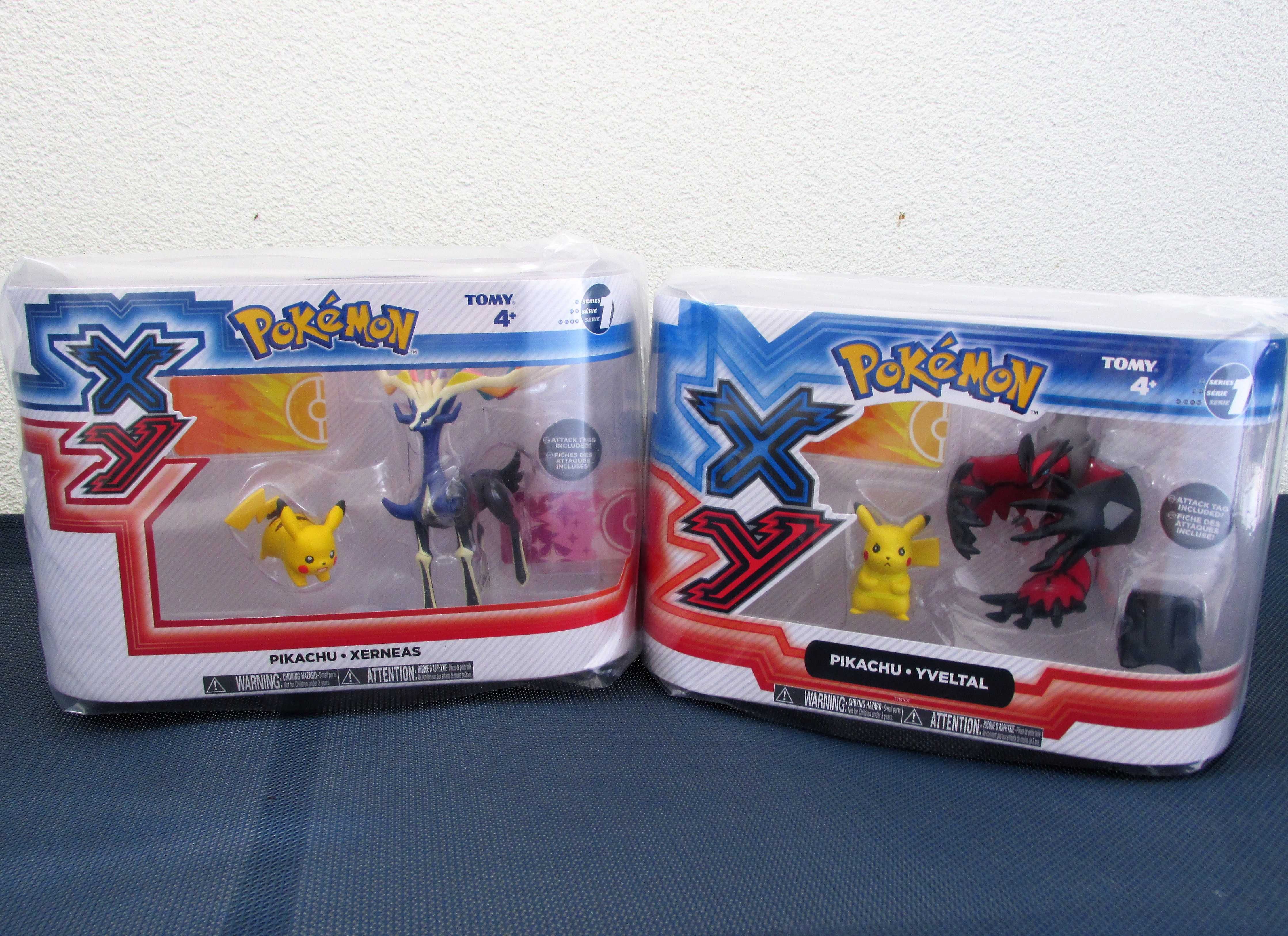 Pokemon XY Pikachu Xerneas, Pikachu Yveltal Novos e Selados