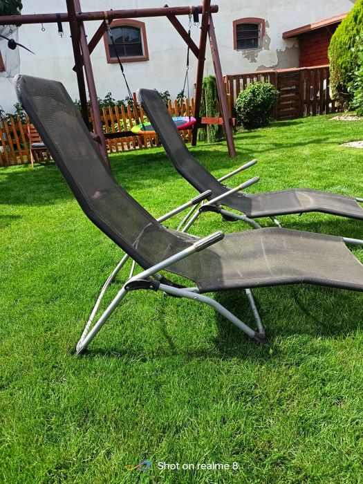 Leżaki ogrodowe 2szt.