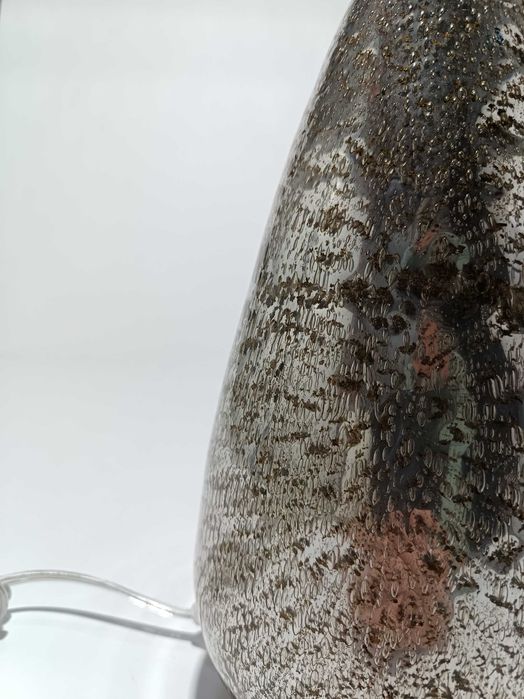 Candeeiro Volcano Prata | Vidro da Marinha Grande!