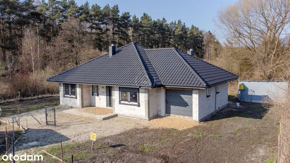 Dom parterowy na płycie fundamentowej |3 sypialni