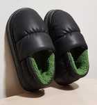 Pikowane buty unisex 38-39 kapcie puchowe na platformie wodoodporne