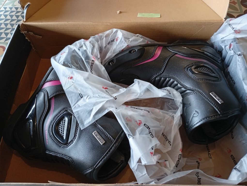 Botas motard mulher