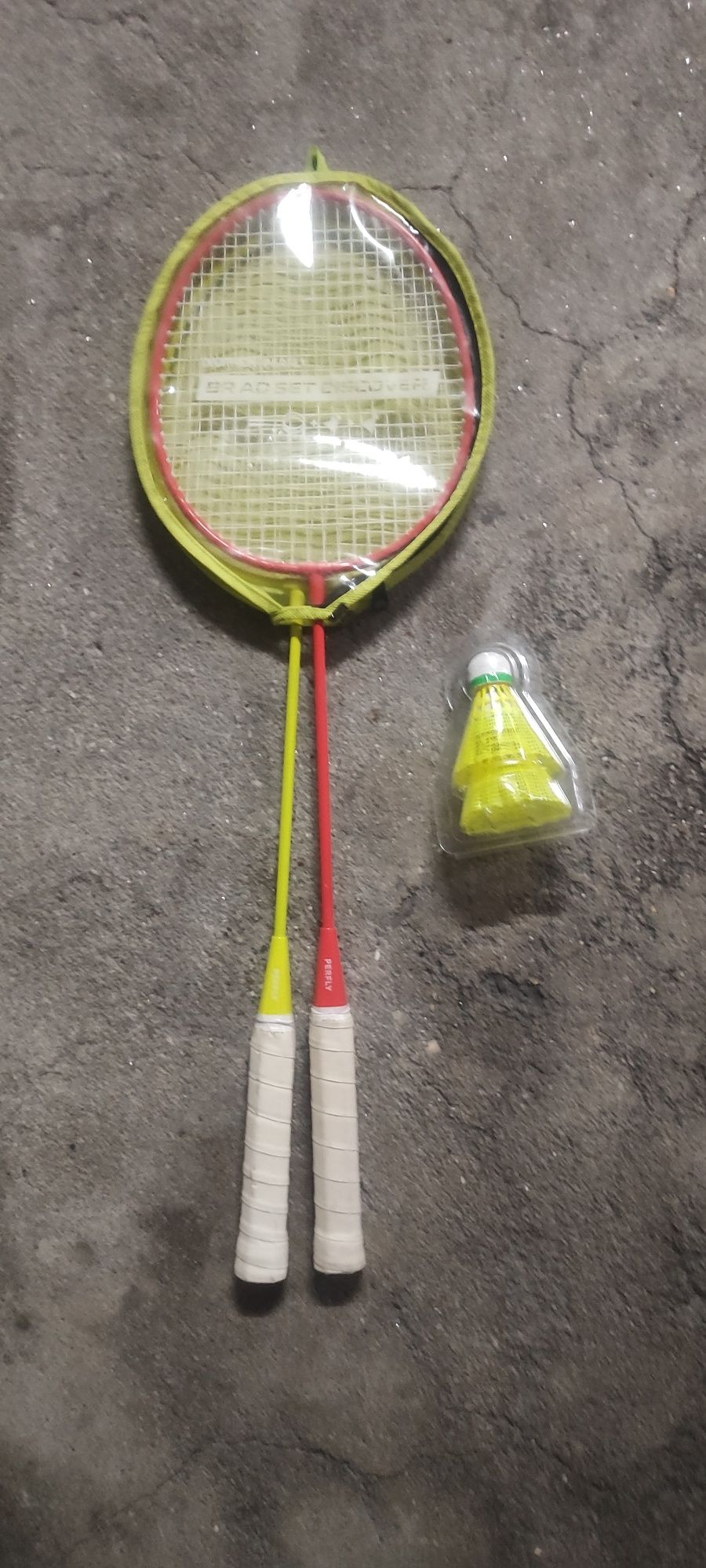 Conjunto Raquetes badminton