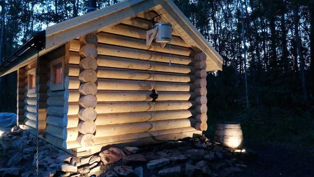 Sauna ogrodowa z bali. Tradycyjna bania na wymiar.