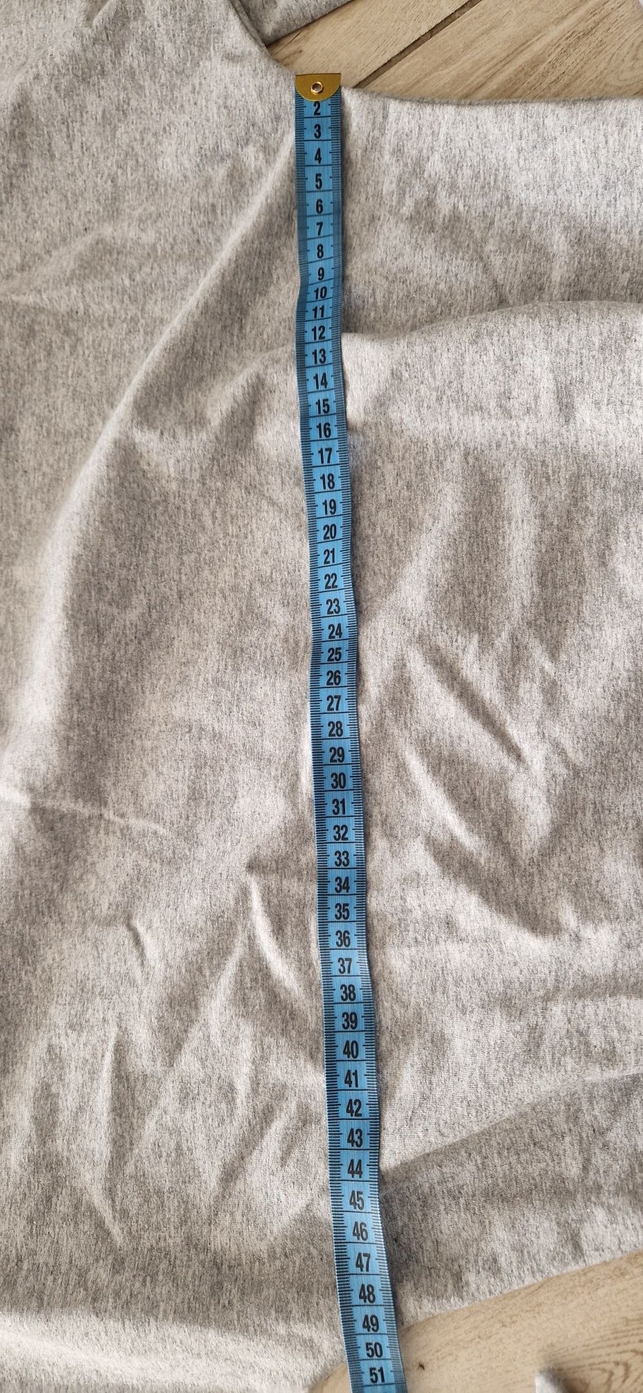 Sukienka dresowa szara oversize basic 36 S La Vie
