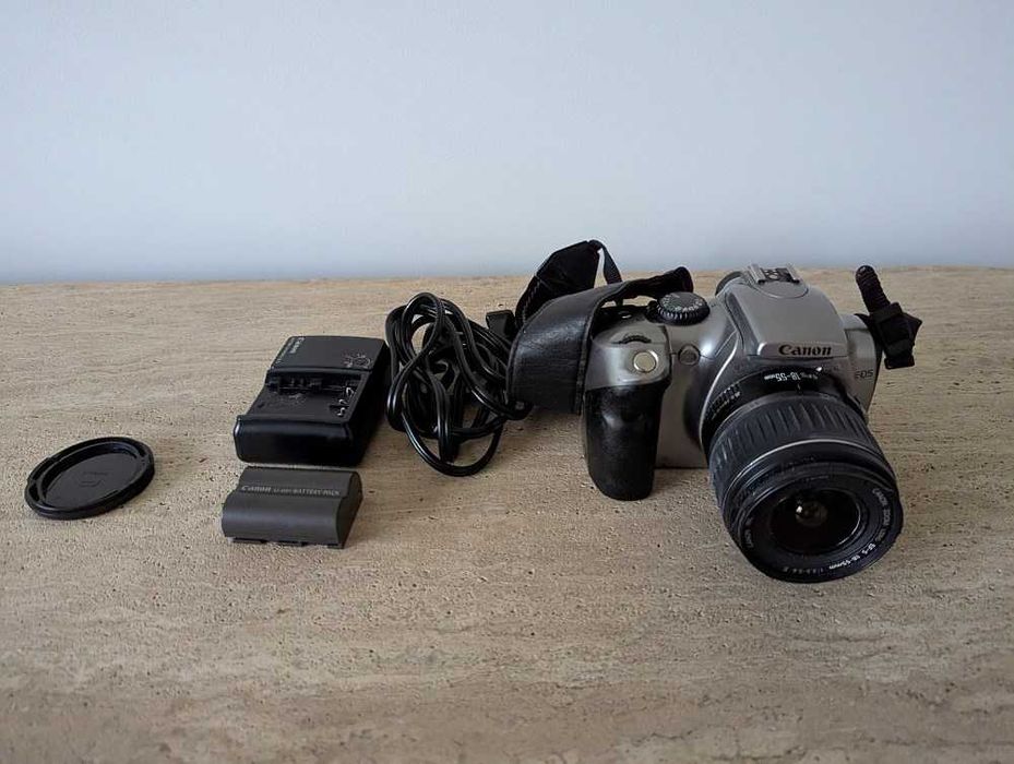 Canon DS6041 (EOS 300D) – lustrzanka stan bardzo dobry + akcesoria