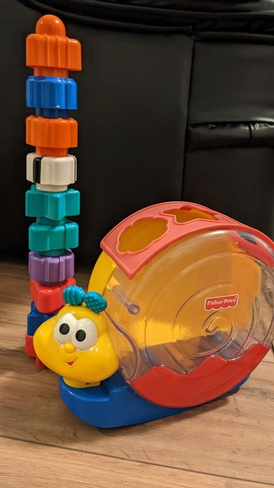 Ślimak Fisher Price -sorter