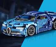 Bugatti лего машинка конструктор 1339+ блоків в коробці Новий