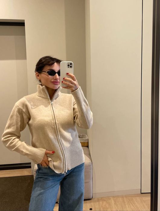 Люкс бренд кашеміровий светр M/Onesize