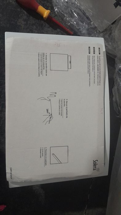 Quadro eletrico Solera com 14 modulos. Inclui disjuntores.
