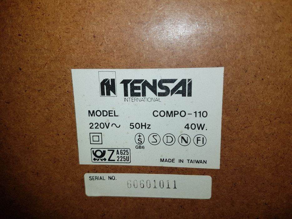 Aparelhagem Tensai Vintage