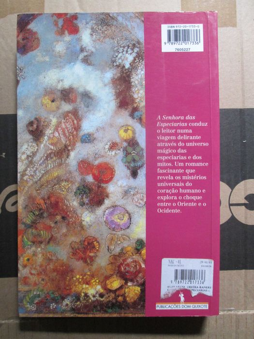 A Senhora das Especiarias, de Chitra Banerjee Divakaruni