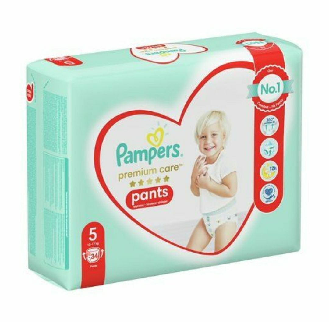 Трусики подгузники Pampers 5, 6!