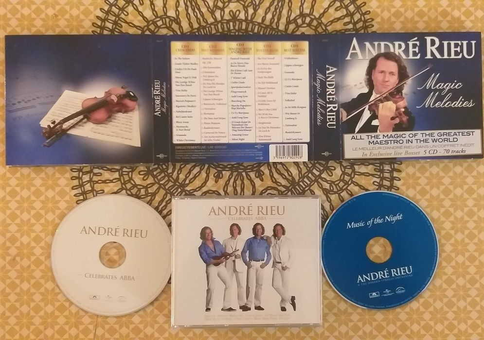 Andre Rieu Magic Box 5 CD + Box 2 cd celebrates ABBA