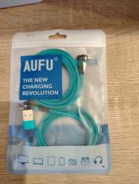 AUFU 5A Магнітний поворотний 540 зарядний кабель USB -C,micro UCB.Ios