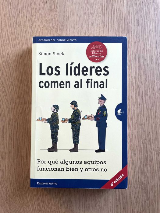 Los lideres comen al final - Book (Spanish Edition)