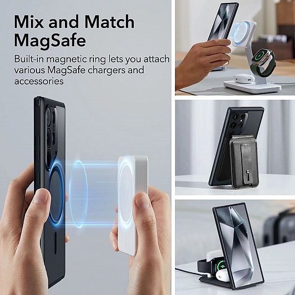 Esr Ch Halolock Magsafe Galaxy S24 Ultra Frosted Black
