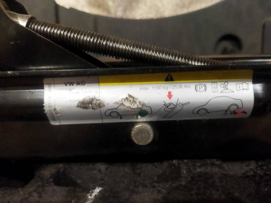 Органайзер домкрат WAG Volkswagen Skoda Audi Seat