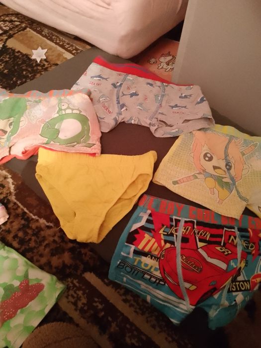 Bokserki dla chłopca 110 rozmiar