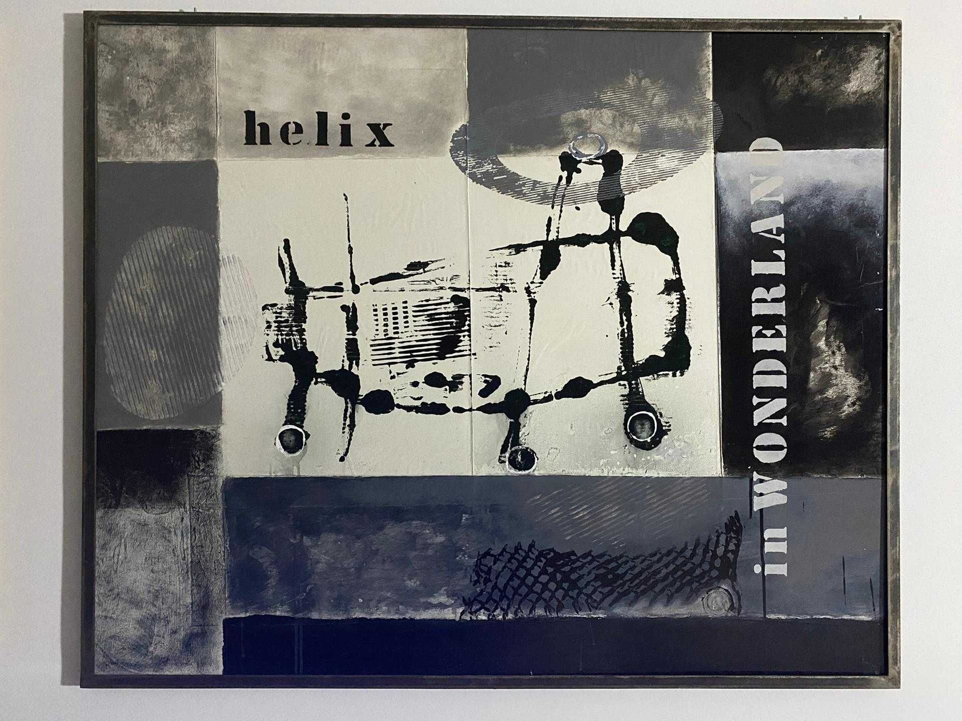 VENDA JUDICIAL – Quadro de Rui Lobato "Helix in Wonderland"