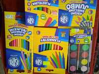 Маркерs, карандаши, пластилин, мелки и краски ASTRA