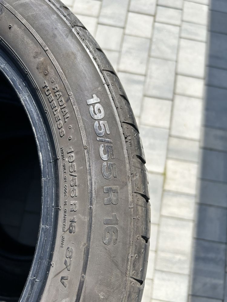 195/55R16 komplet opon letnich