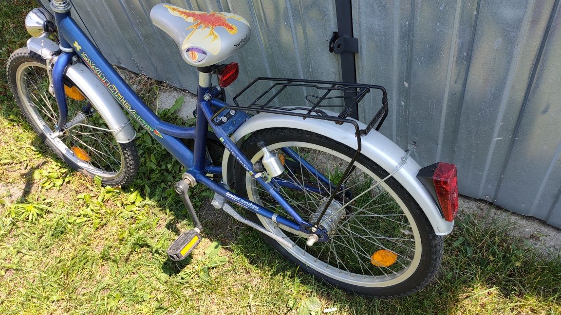 Rower rowerek dziecięcy koła 20 " Bardzo dobry stan . 3 biegi