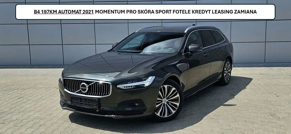 Volvo V90 B4 197KM Momentum Pro akt.tempomat Pilot Assist  kredyt leasing