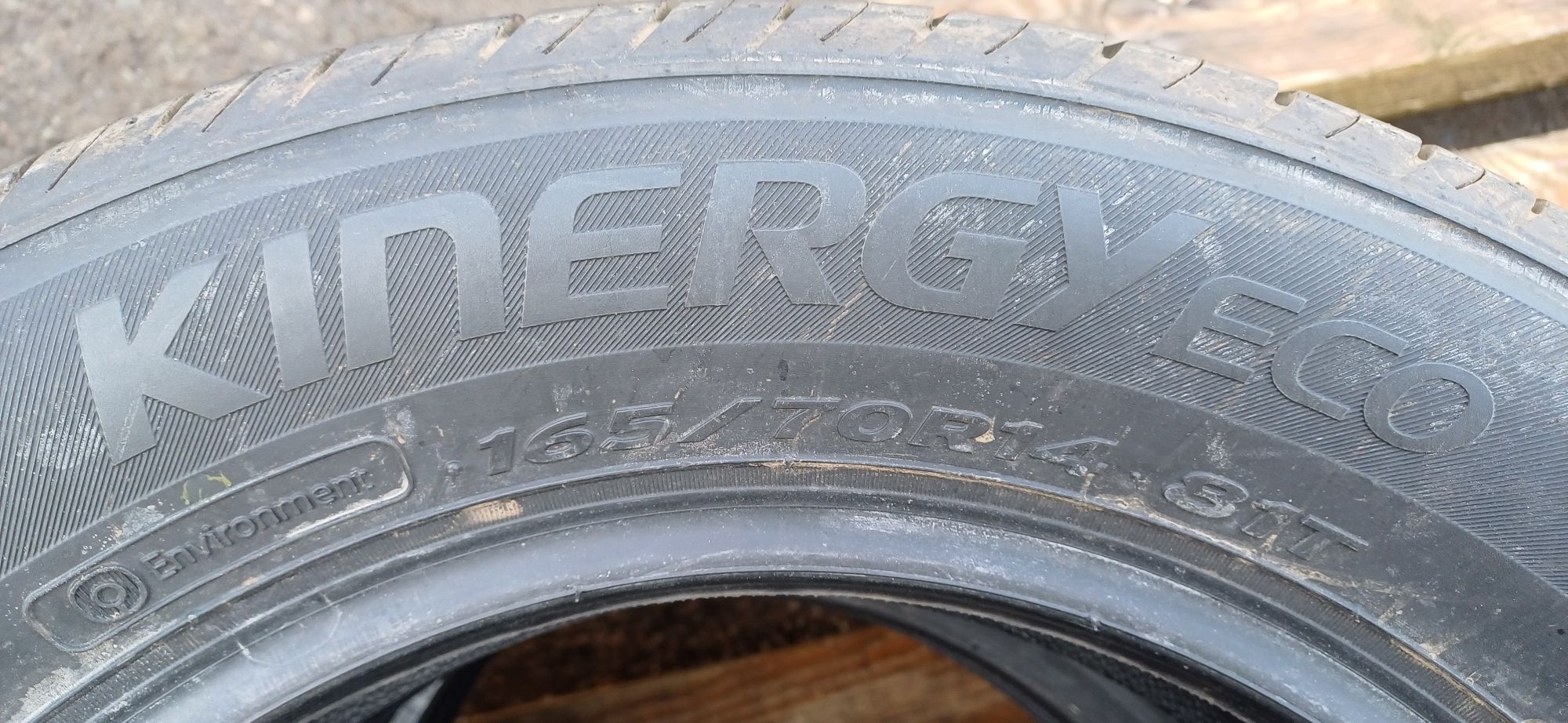 165/70R14 81T HANKOOK , komplet opon letnich DEMO.
