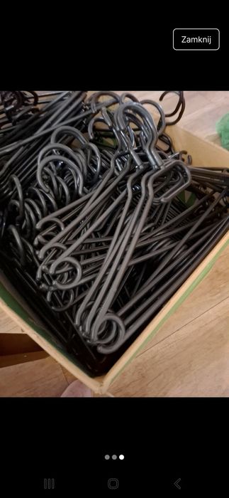 Wieszaki ubraniowe 200 szt