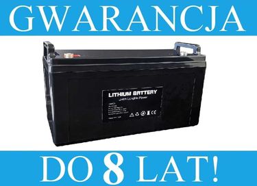 Akumulator litowy NMC 130Ah 24V + BMS / 3000 cykli/Gwarancja do 8 lat