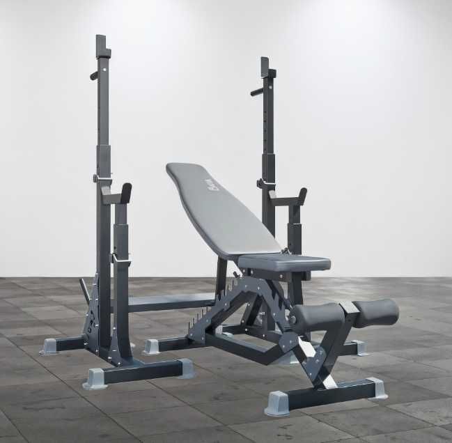 Лавка жиму регульована + Стійки для штанги X-750 Лава жима Скамья