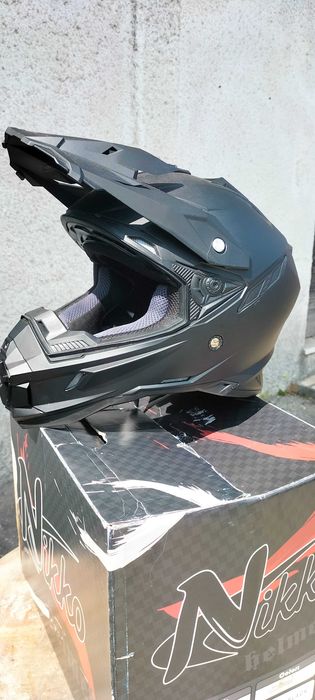 Capacete cross xs criança