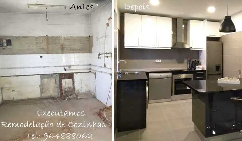 Cozinha nova por 7OO eur. m2 - REMODELAÇÃO!
