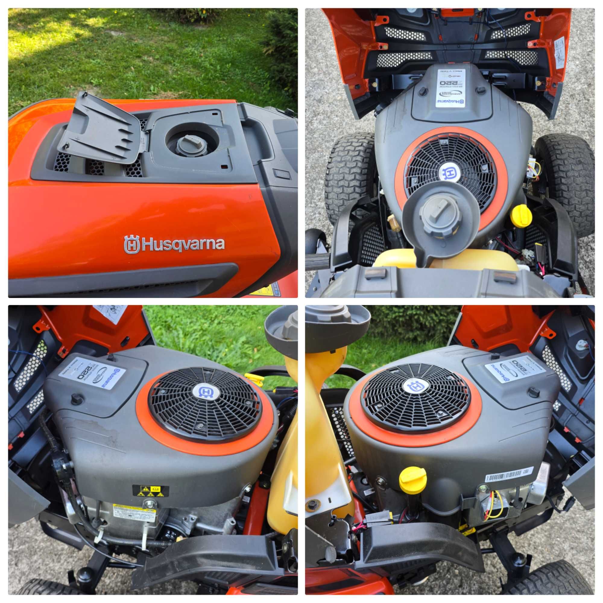 Traktorek kosiarka Husqvarna 22KM v-ka B&S 3in1 Oryginał Stan POLECAM