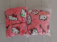 Spodnie Hello Kitty Pluszowe Koralowe 2pack